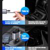 Efficient 120W Aluminum Car Chargers with Double  Type C Ports Heat Dissipation Chargers Emergency Charging Solution for Car
