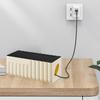 Desk Cable Management Save Space Storage Box Router Box Hider For TV Wires Computer Router Living Room Bedroom Desk Shelf Table