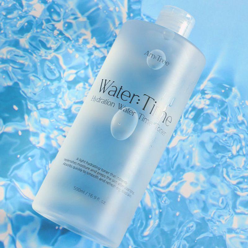 

Am:tree Hydration Water Time Cumulative Moisturizing Toner Large Capacity 500ml AM Tree Hydration Water Time Toner 500ml
