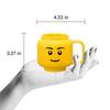 Room Copenhagen LEGO Ceramic Mug, Small Boy, Bright Yellow, 40460800