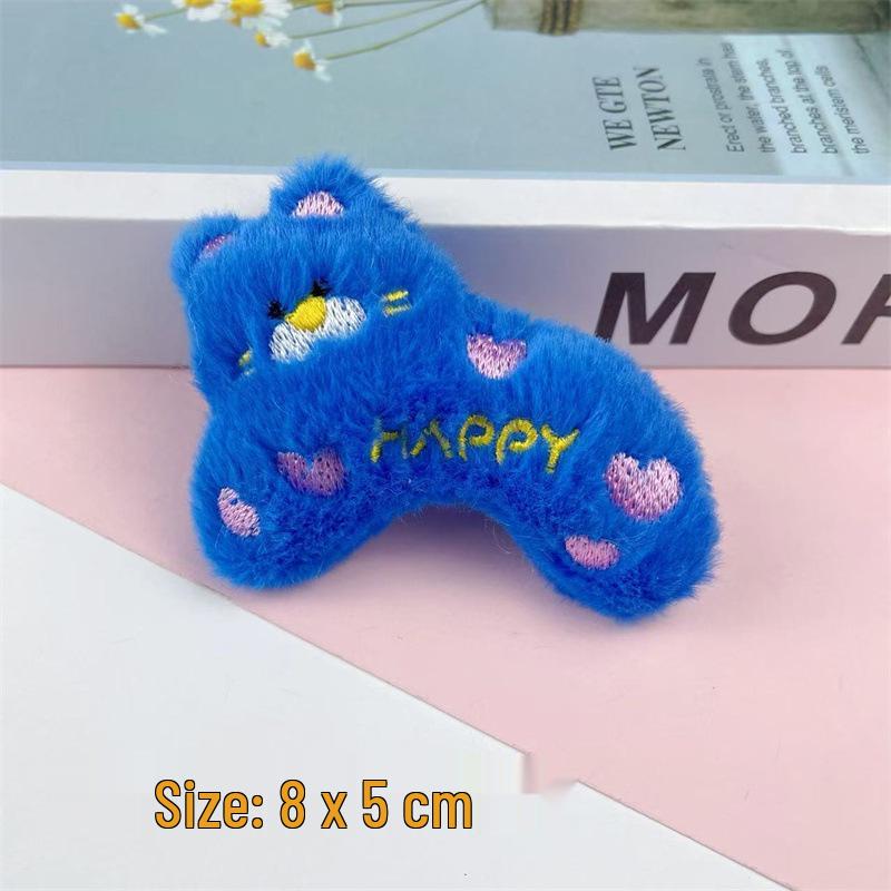 

Cartoon Cat Plush Pendant: Cute Kitten Socks, Hats, Bag Accessories, Embellishments & Brooch Pins Back Opening [Accessories]