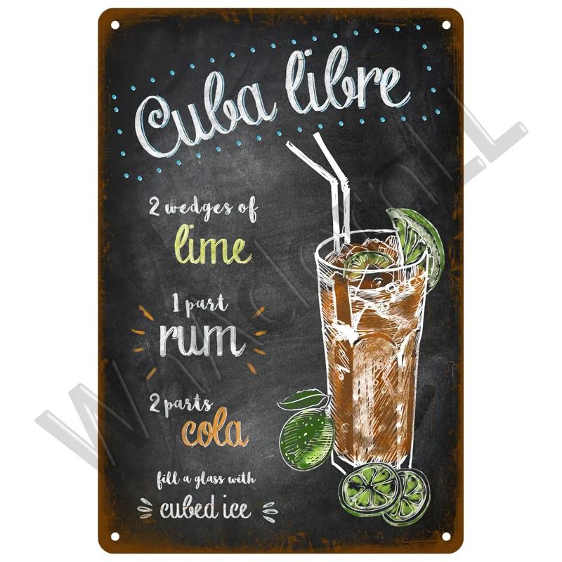 Whiskey Plaque Vintage Tin Sign Brand Home Drink Beer Wine Metal Sign Poster Wall Decor For Bar Pub Man Cave Decorative Plate