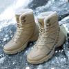 Men’s Winter Boots Waterproof Hiking Boots Desert Military Tactical Boots Durable Combat Army Boots for Men