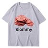 Funny  Salami Meme Tshirt Women  Fashion Short Sleeve Casual Creativity T Shirt Streetwear Humor Gifts