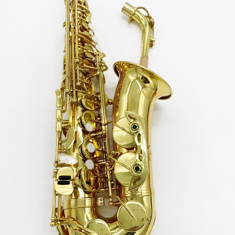 Buy Gold Plated A9930 Professional Alto Saxophone Eb Latest