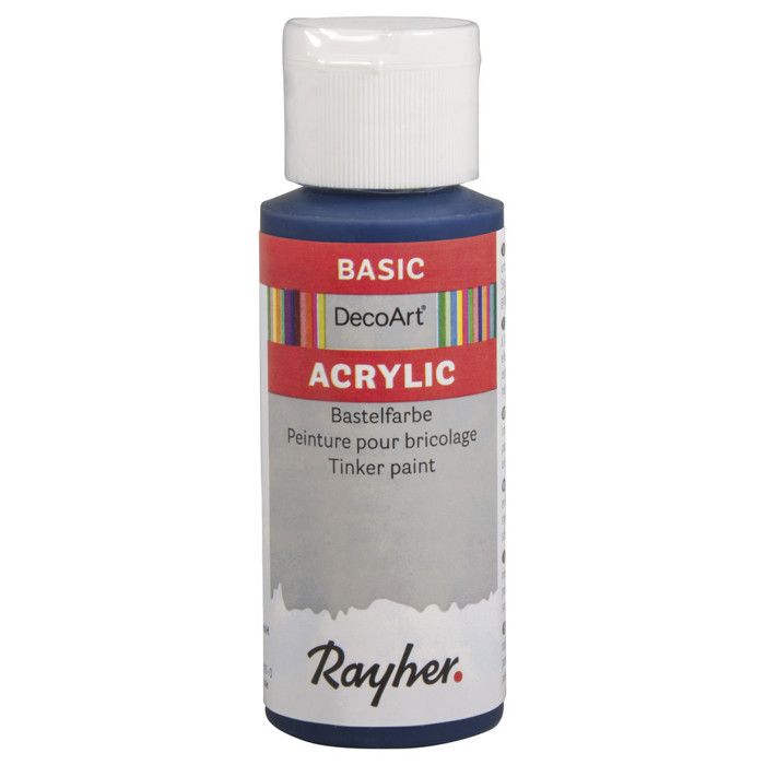 Peinture Acrylic, flacon 59 ml, marine