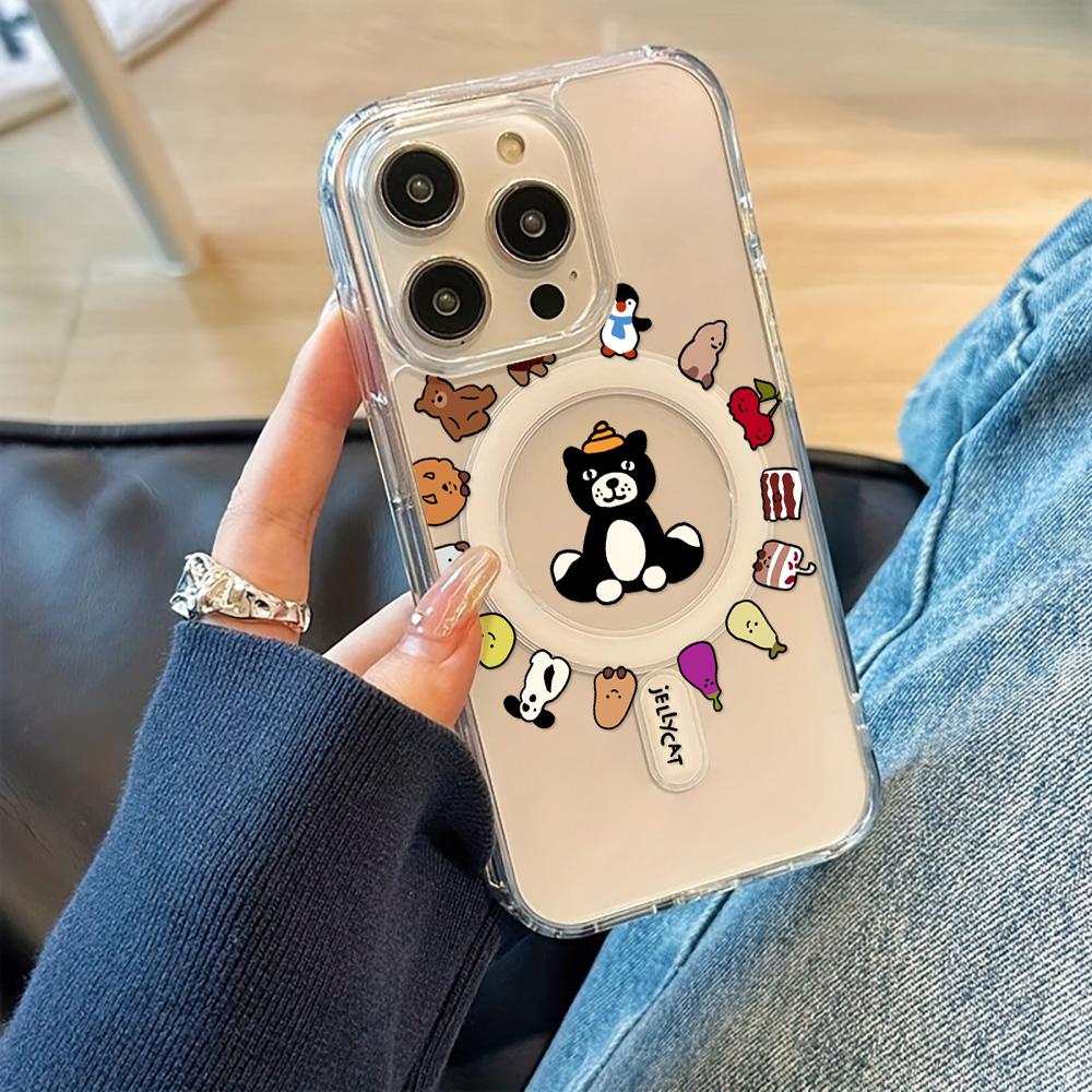 Magnetic phone case for iPhone 11 12 13 iPhone 13 14 15 Pro 15 16 Pro Max Samsung A15 A16 A25 A26 A55 A56 S25 S24 S22 S23 Ultra S25 Edge