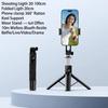 360° Rotation Bluetooth Selfie Stick Telescopic Design Anti-Shake Phone Stand Mini Portable Travel Handheld Tripod