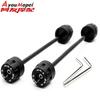 Aluminum Crash Pad Protector Balls Suzuki DRZ400SM DRZ400S DRZ400SE Front Rear Wheel Guard Accessories