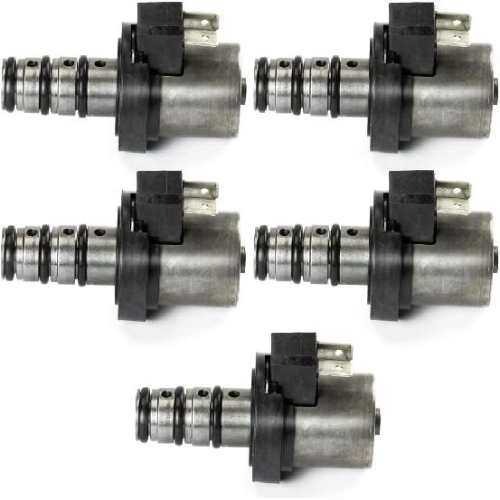 5PCS Transmission Shift Solenoid Kit MD758981 F4A41 F4A42 Compatible with Mitsubishi Hyundai Kia