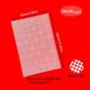 DIY Round Corner Plastic Mesh Sheet for Bag Accessories (2.5mm/4mm Holes)