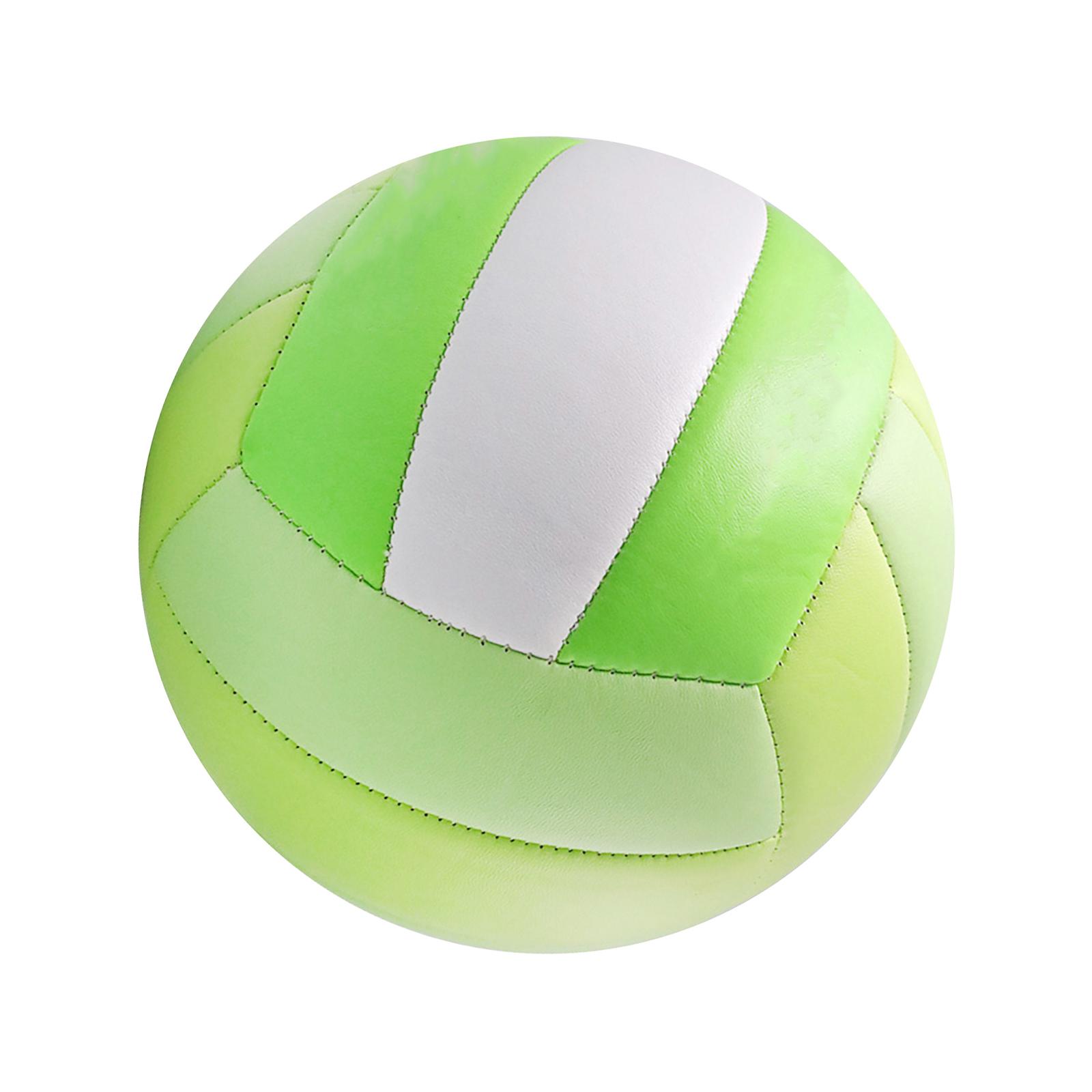 Minge de volei cu nisip, dimensiune oficială 4.5/7, pentru utilizare în interior/exterior, pentru antrenament, plajă, începători, pentru volei pe plajă, hidrofugă