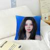 Korean idols KKKARINA  Pillow Covers Cartoon Sofa Decorative Home Doublesided Printing Short Plush Cute Cushion Cover