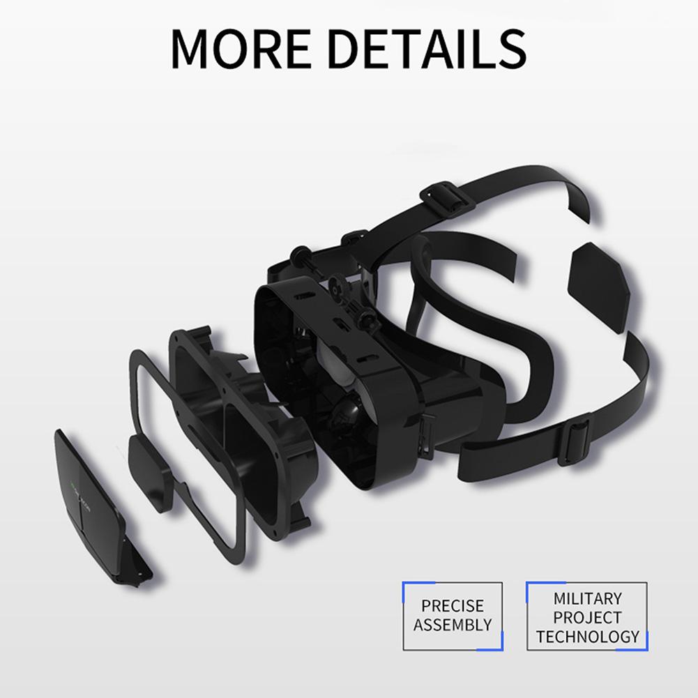 Head-mounted 3d Virtual Reality Vr Gaming Glasses Mobile Phone Movie Helmet Smart Digital Glasses Compatible For Android/WIN/IOS System