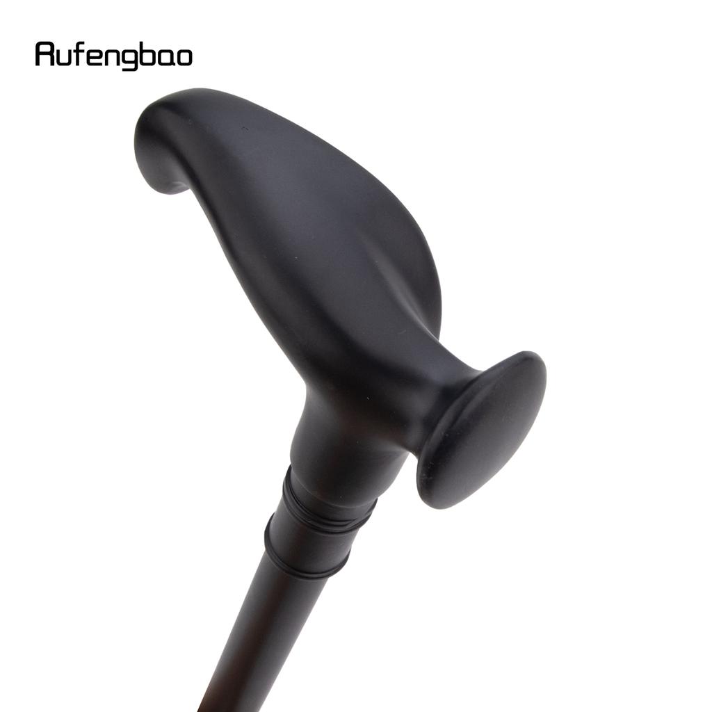 Bacchetta Fatata Ergonomica Nera Lega Spirale Bastone da Passeggio Mano Sinistra Bastone da Passeggio Bacchetta Cosplay Matrimonio Festa di Compleanno Bastone 92cm
