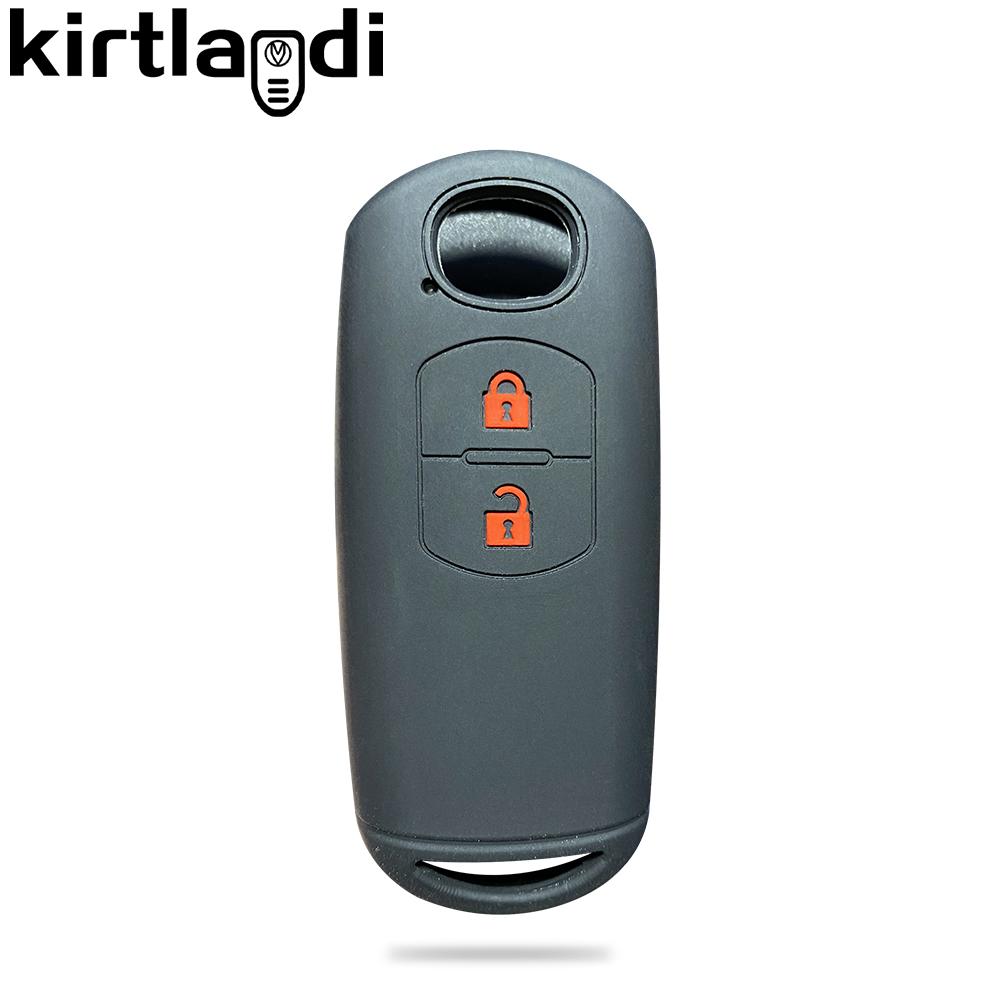 Silicone Car Remote Case Key Cover For Mazda Cx5 Cx3 Cx-5 Mazda3 Mazda2 Demio Scrum 5 Cx8 Cx4 Cx7 Cx9 Mx5 X5 Holder Keychain