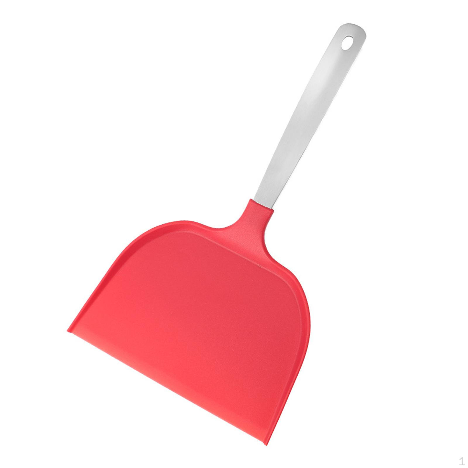 

Nylon Pancake , Extra Large Turner, Turner for Cookware, Household, Cooking, Kitchen червоний
