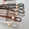 Fashionable Soft PU Leather Rope Belts Long Length Thin Waist Chain Adjustable Waist Belt Women Lady Girl