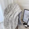 All-Season Premium Sofa Throw Blanket - Luxury Travel & Office Blanket for Couch, Plane, Car & Lunch Break