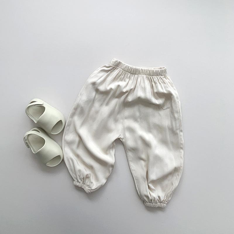 Children's Mosquito Pants Summer Boys' and Girls' Pants Japanese Korean Loose Wide Leg Pants Children's Clothing
