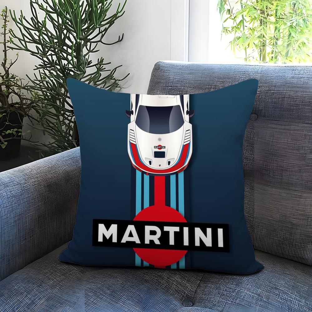 Car Cool M-MartiniES Cushion Cover Comfortable Reversible Pillow Cover Ideal for Car Sofa Bedroom & Beyond