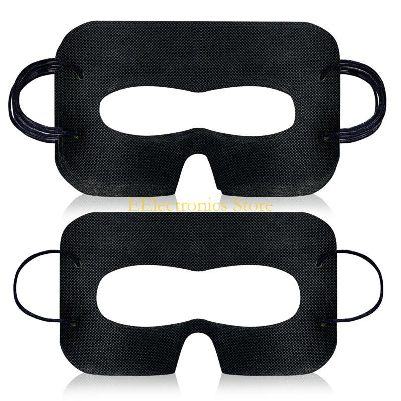 

B03C Individual Using Eye Mask Cover for Oculus Quest 2 Headset Non-woven Fabrics Prevent Sweat Mask чорний