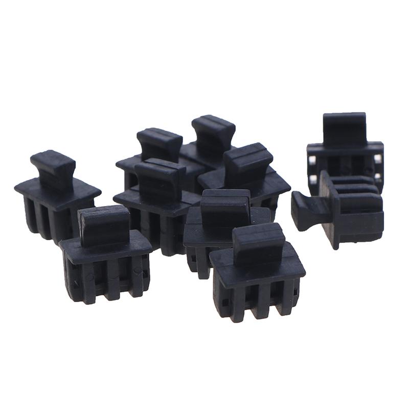 10Pc Sfp Protective Cover Sfp Fiber Module Covers Dust Cap Cage Dust Plug