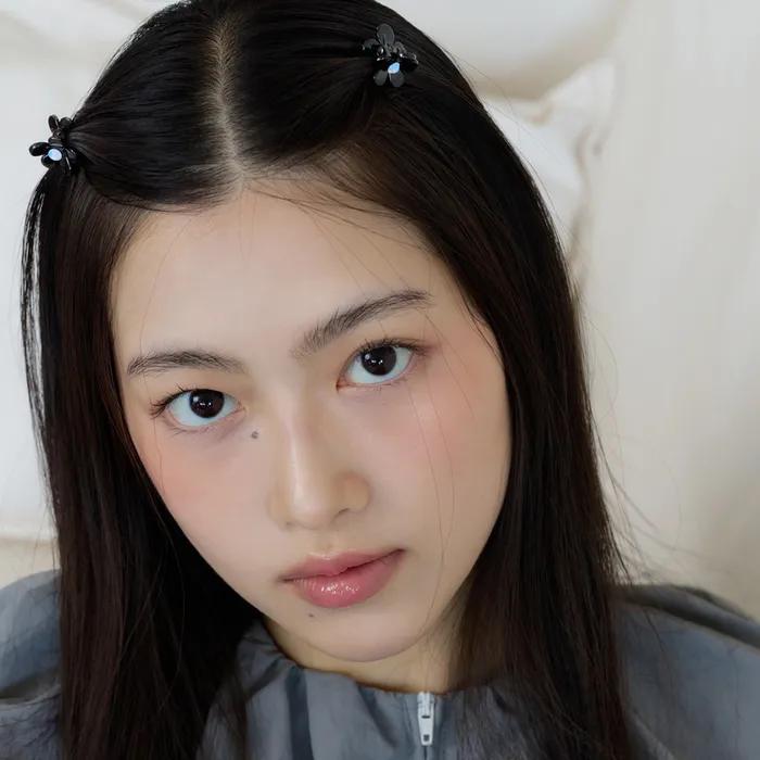 [2SET] Cubic Flower Hair Pin (4colors)