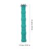 Parrot Perch Natural Wood Stand Stick Sturdy Claw Grinding Stick for Bird Cage Rest Play Increase Activity Bird Cage Perch Wood