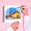 Pinselstifte mit zwei Spitzen, 120 Farben, Kunstmarker-Set mit Pinsel und feinen Spitzen, farbiger Stift für Kinder