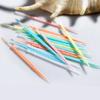 Soft PP Food Residue Dental Floss Pick Oral Care Toothpick Brush Double-head Interdental Brush