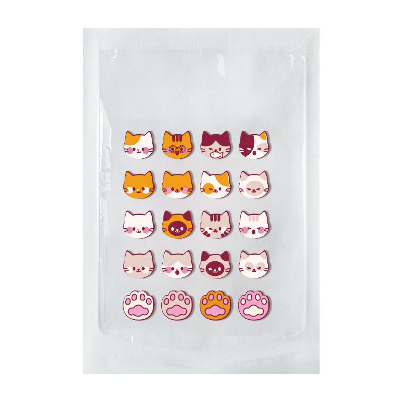 

Мультяшные пластыри от прыщей в виде котят: 20 Милых и Впитывающих, Плюс 24 Праздничных Пластыря-Наклейки с Санта-Клаусом PE Pimple Patch