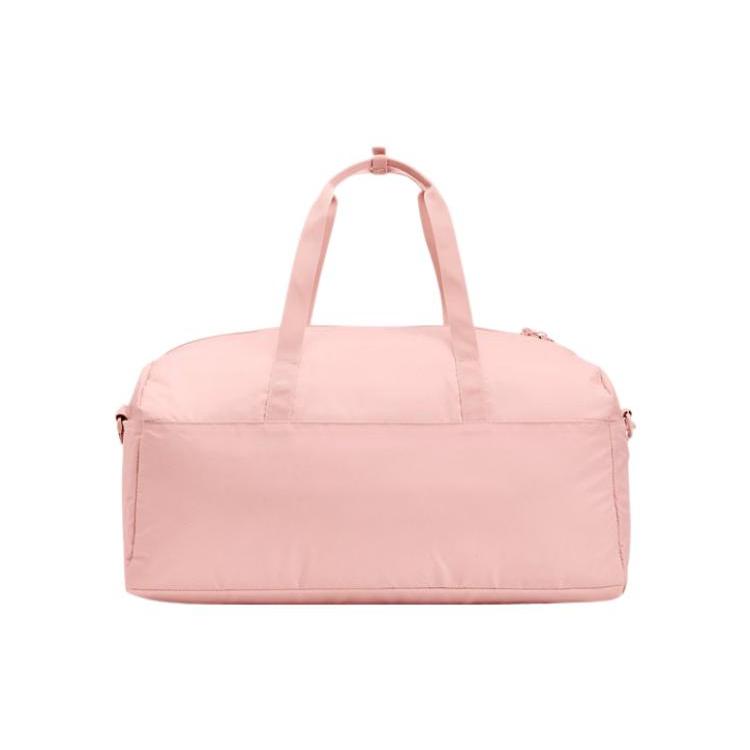 New Under Armour Fabric Handbag Shoulder Bag Crossbody Bag Gym Bag Small Size Unisex Pink 1369212-676