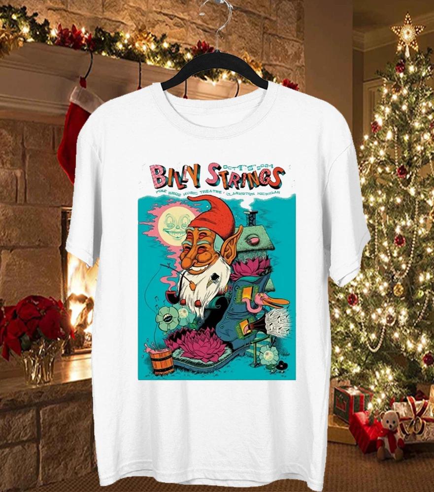 Billy Strings 2004 White T-shirt Cotton Unisex Tee S-4Xl XXXL