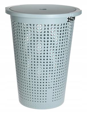 Round Plastic Laundry Basket 35 L