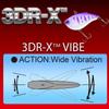 Vibe Sinking Bass Lure 60mm Matte Ghost Perch YO-ZURI 3DR-X Color