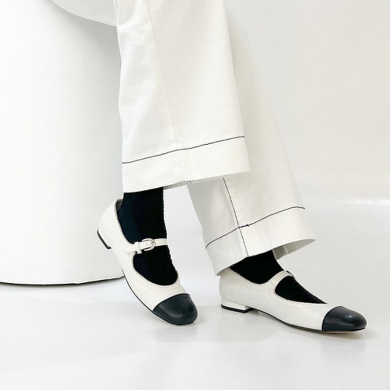 YELLOWSOCKS LILLY BLACK