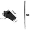 De Rui En ABS Sports & Survival Whistles 10-Pack