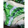 2025 New Sexy Print Bandage Bikini Set Women's Swimsuit Two-piece Triangle Swimwear Bathing Suit Brazilian Biquinis