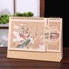 2026 Chinese Style Year of the Horse Red Desk Calendar – Creative Cut-out Design