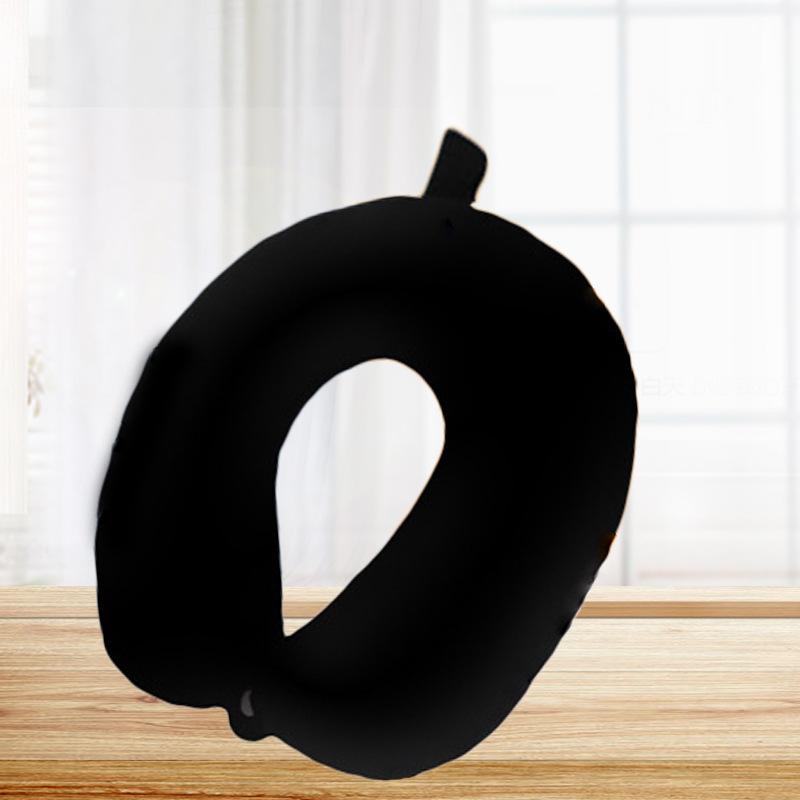 Einfache Mode Plüsch U-förmiges Kissen Autofahren Reise Nackenkissen Nickerchenkissen Bequem Linderung Müdigkeit