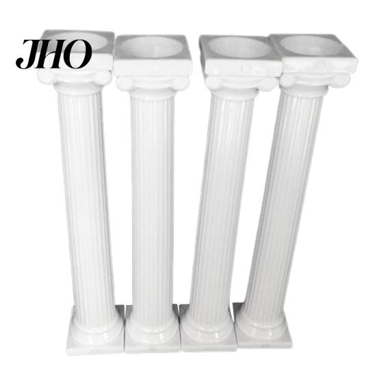 Baking Tool 4Pcs/Set Cake Rods Non-stick Reusable Plastic Delicate Support Standing Grecian Pillars Gathering Supplies Fondant Mold