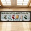 Christmas Long Rug Entrance Floor Mat for Welcome at Doorway Anti-slip Kitchen Corridor Rug 2027 Home Decoration