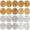 820Pcs Metal Jump Rings, Clasps Lobster Chain Spacer Beads Pin DIY Jewelry Accessories