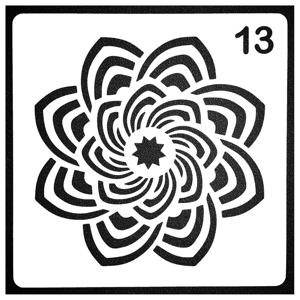 Hollow Round Mandala Auxiliary Layering Stencils For Walls Painting Scrapbooking Stamp Album Decor Embossing Paper Card Template