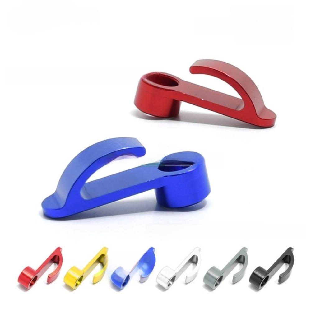 Aluminium Alloy Motorcycle Helmet Hook Single Hole Heavy Duty Motorbike Storage Hook Universal Design Motorcycle Hanger