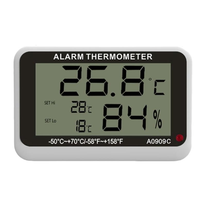 

Digital Hygrometer Indoor Thermometer Room Thermometer and Humidity Gauge with Temperature Humidity Monitor Magnetic 1