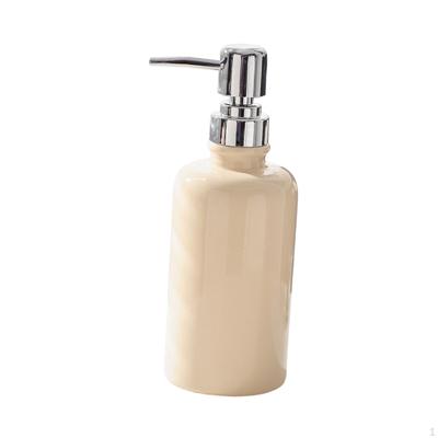 Dispenser per Sapone Liquido per le Mani in Ceramica con Pompetta Elegante per Cucina Bagno