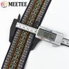 Meetee 2/3/5M Elastic Band 50mm Jacquard Stretch Webbing Ribbon for Trousers Waistband Rubber Bands Garment Sewing Accessories