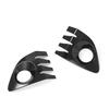 Ac29-Front Bumper Fog Light Frame Fog Lamp Shade Fog Light Frame Cover For Toyota Black
